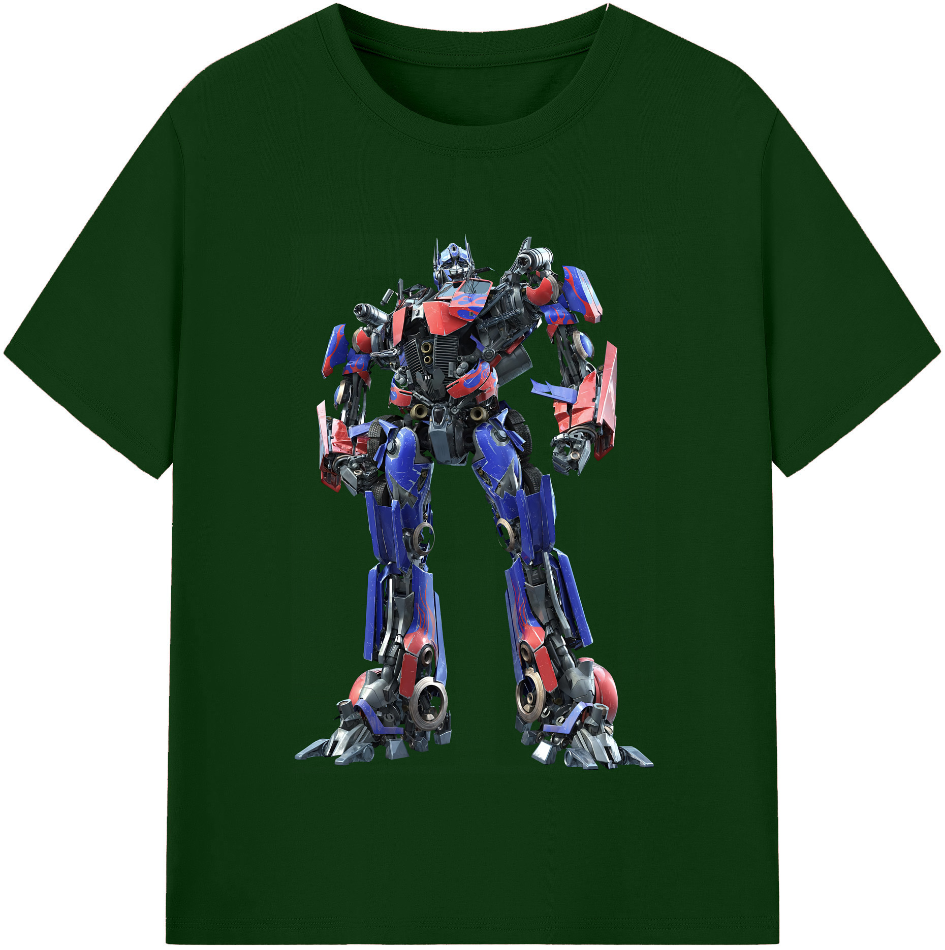 （画像用） Transformers トランスフォーマー 綿100％半袖Tシャツ（フロントプリント）